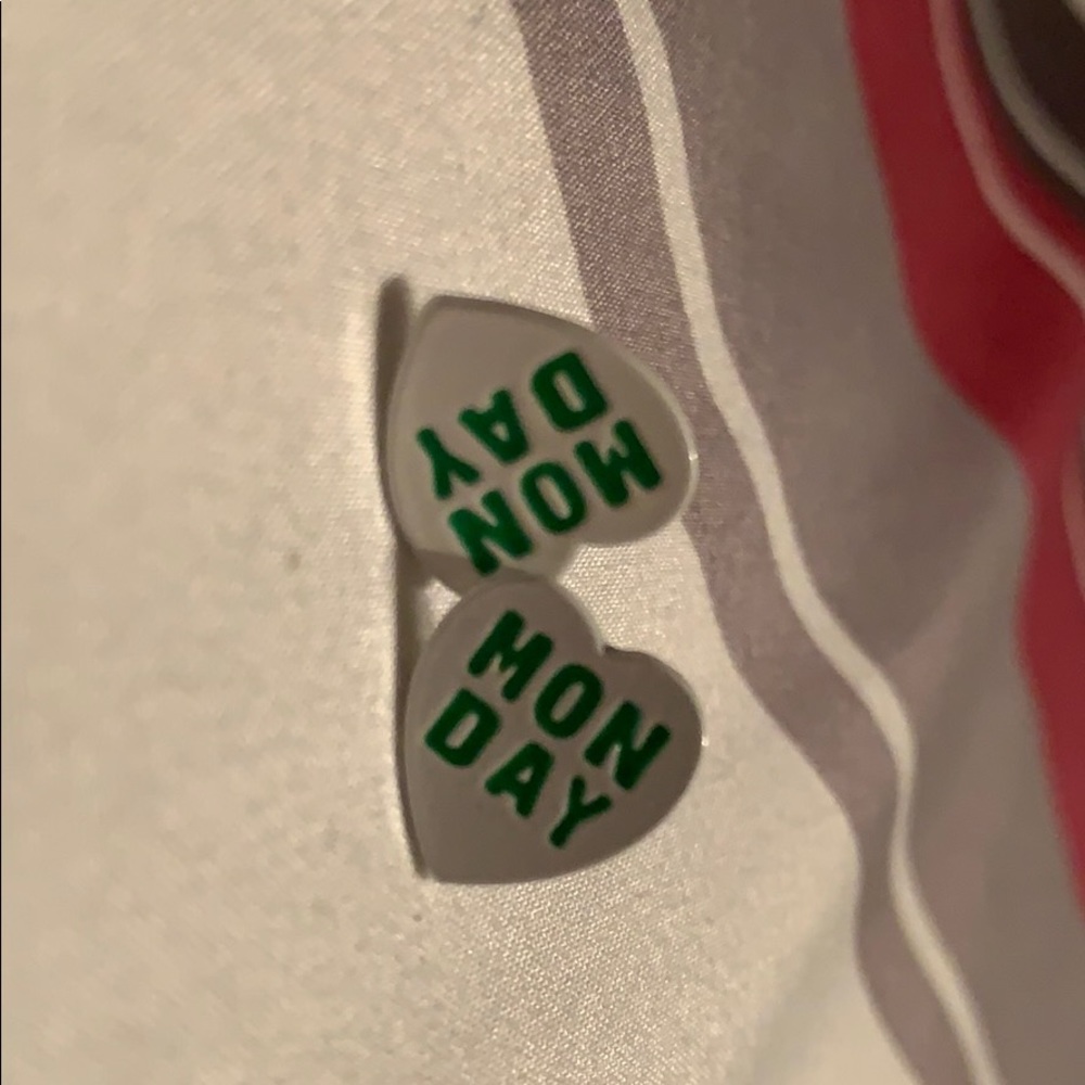Heart Weekday Earrings